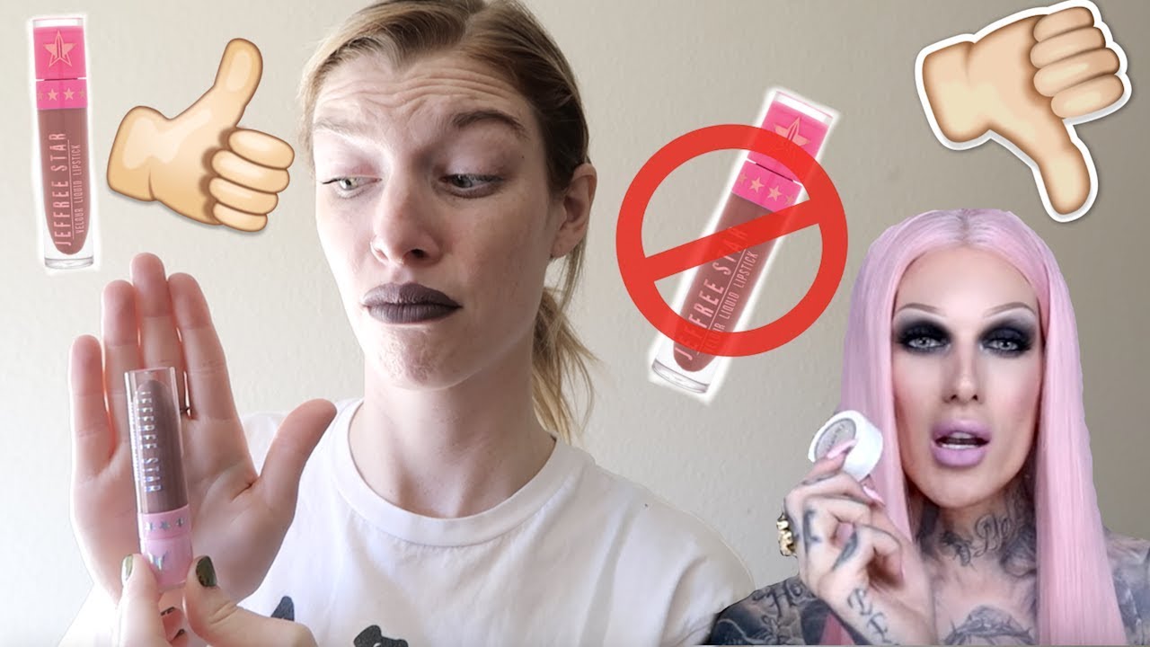 BRUTALLY HONEST JEFFREE STAR COSMETIC REVIEW