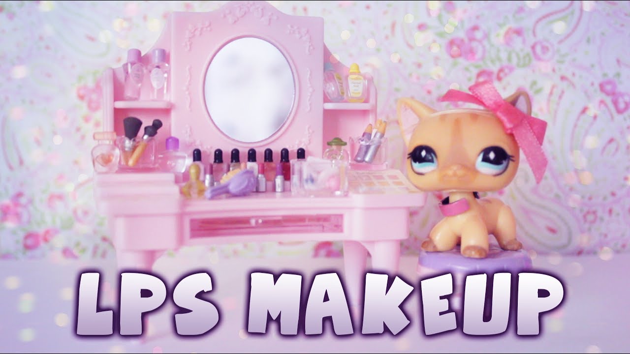 LPS Makeup Vanity Play Set Review Sylvanian Families Cosmetic Counter | Alice LPS