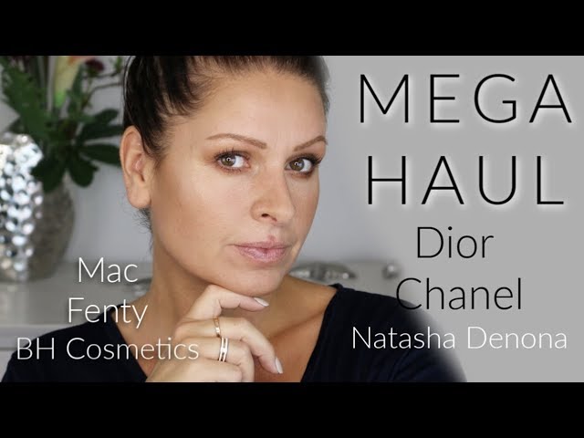 MEGA HAUL I Dior Chanel Natasha Denona Sephora Huda MAC Fenty Beauty I Mamacobeauty