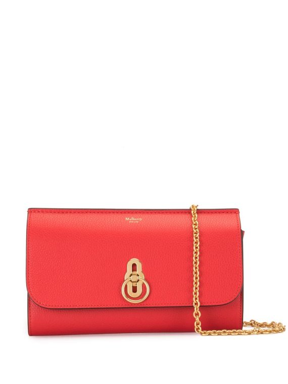 Mulberry flap chain crossbody bag - Red - Mulberry