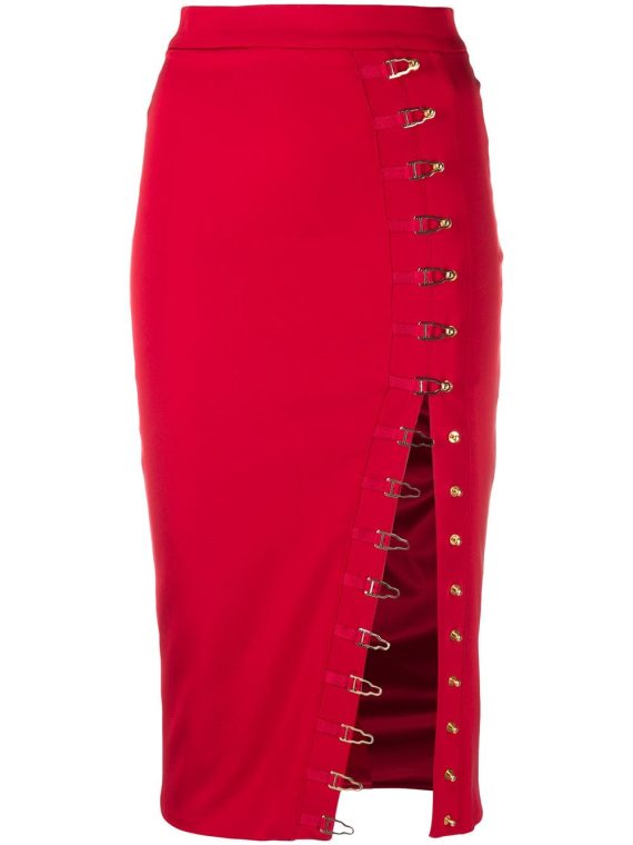 Murmur Ivy high-waisted skirt - Red - Murmur