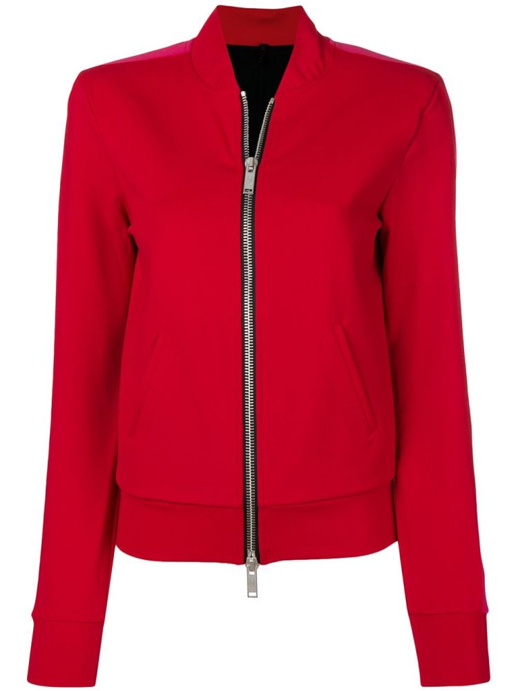UNRAVEL PROJECT scuba track jacket - Red - UNRAVEL PROJECT