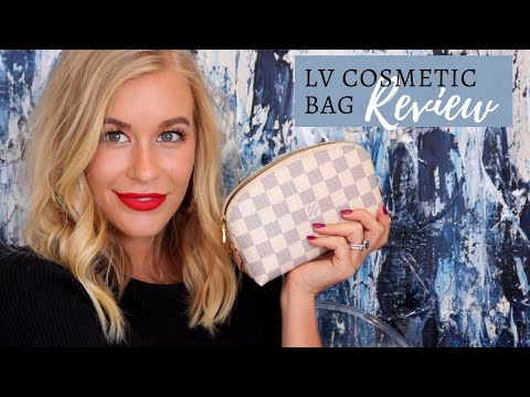 LOUIS VUITTON COSMETIC POUCH REVIEW | WHAT FITS INSIDE | WHAT’S IN MY BAG