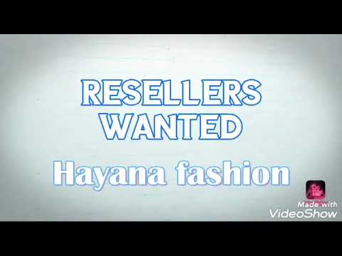 Resellers wanted for Japan beauty saree @ hayana fashion…Only female resellers…