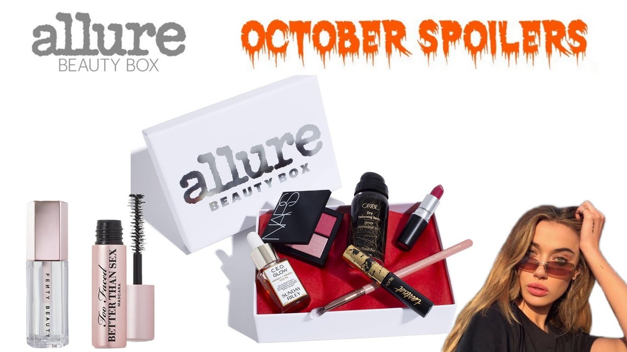 The Allure Beauty Box October 2020 Spoilers