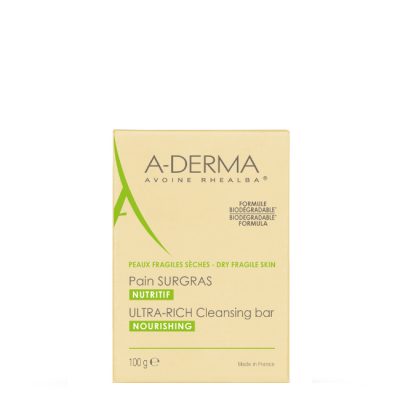 A-Derma Dermatological Bar With Oatmeal Milk 100g - A-Derma