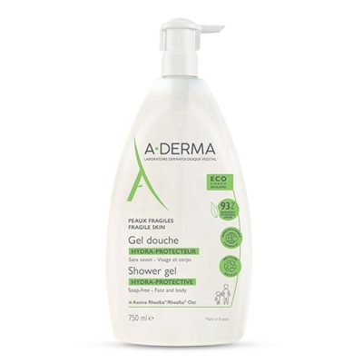 A-Derma Hydra-Protective Shower Gel 750ml - A-Derma