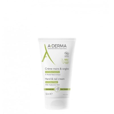 A-Derma Hydrating Hand & Nail Cream 50ml - A-Derma