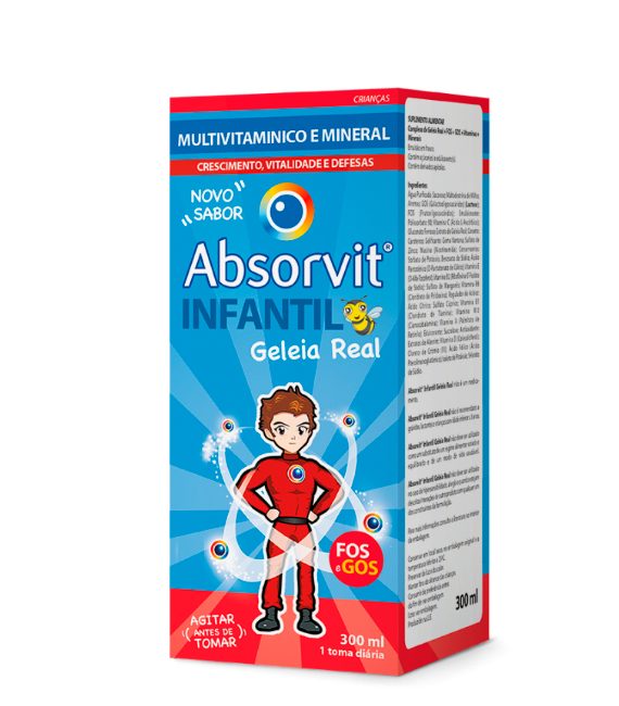 Absorvit Kids Royal Jelly Syrup 300ml - Absorvit