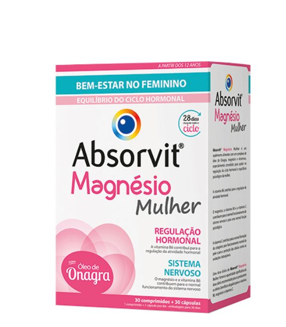 Absorvit Magnesium Woman Duo Tablets + Capsules 30+30 - Absorvit