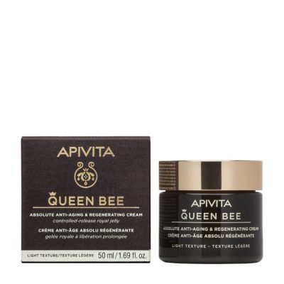 Apivita Queen Bee Absolute Anti-Aging & Regenerating Light Cream 50ml - Apivita