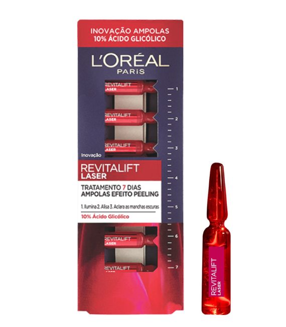 L'Oréal Revitalift Laser X3 Peeling Effect Ampoules 7x1.3ml - L'Oréal Paris