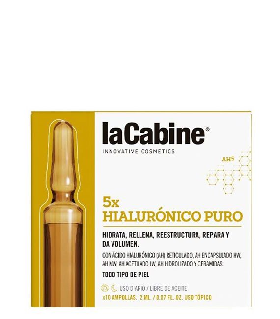 La Cabine Ampoules 5x Pure Hyaluronic 10x2ml - La Cabine