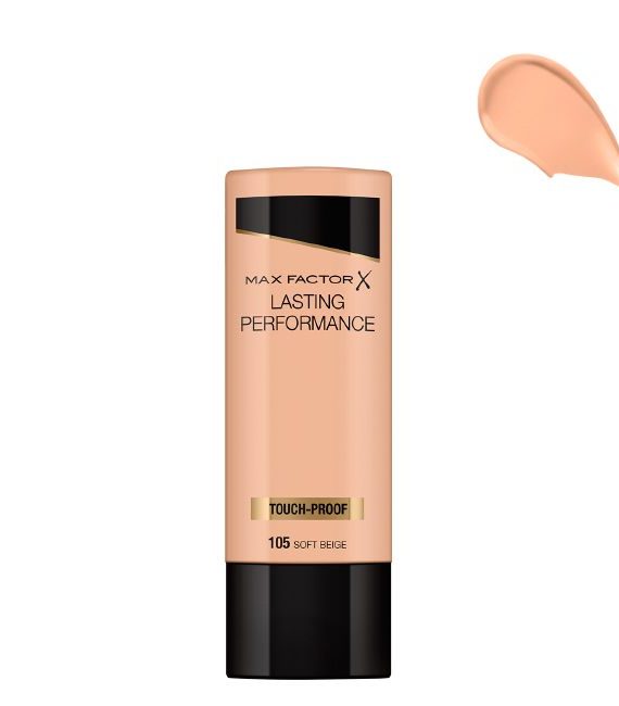 Max Factor Lasting Performance Foundation 105 Soft Beige 35ml - Max Factor