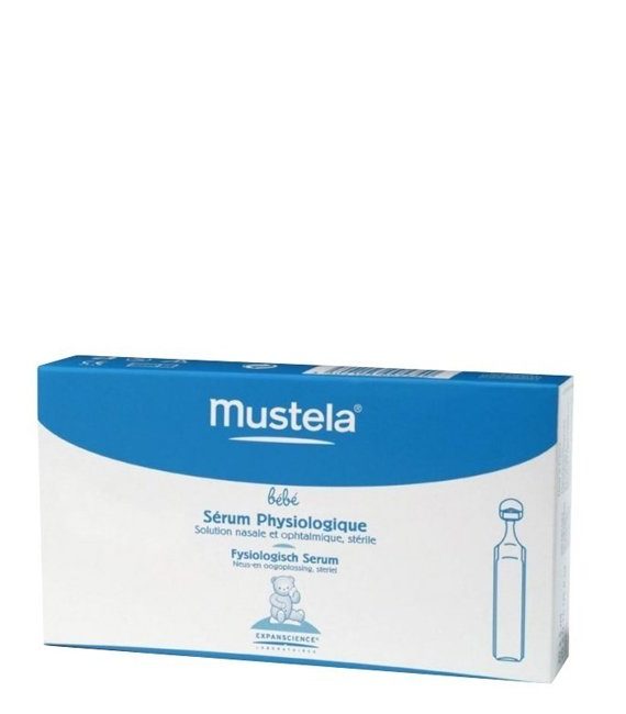 Mustela 40x Monodoses Saline Solution 5ml - Mustela