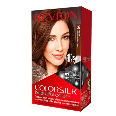 Revlon ColorSilk Beautiful Color Permanent Hair Color 37 Dark Golden Brown - Revlon
