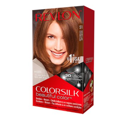 Revlon ColorSilk Beautiful Color Permanent Hair Color 51 Light Brown - Revlon