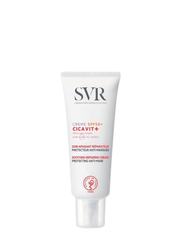 SVR Cicavit+ Soothing Repairing Protecting Cream SPF50+ 40ml - SVR