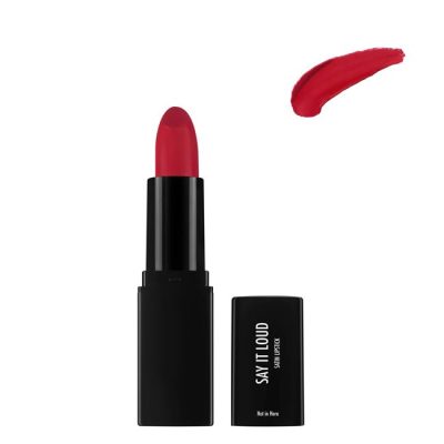 Sleek Say It Loud Satin Lipstick Hot In Here 1.16gr - Sleek MakeUP